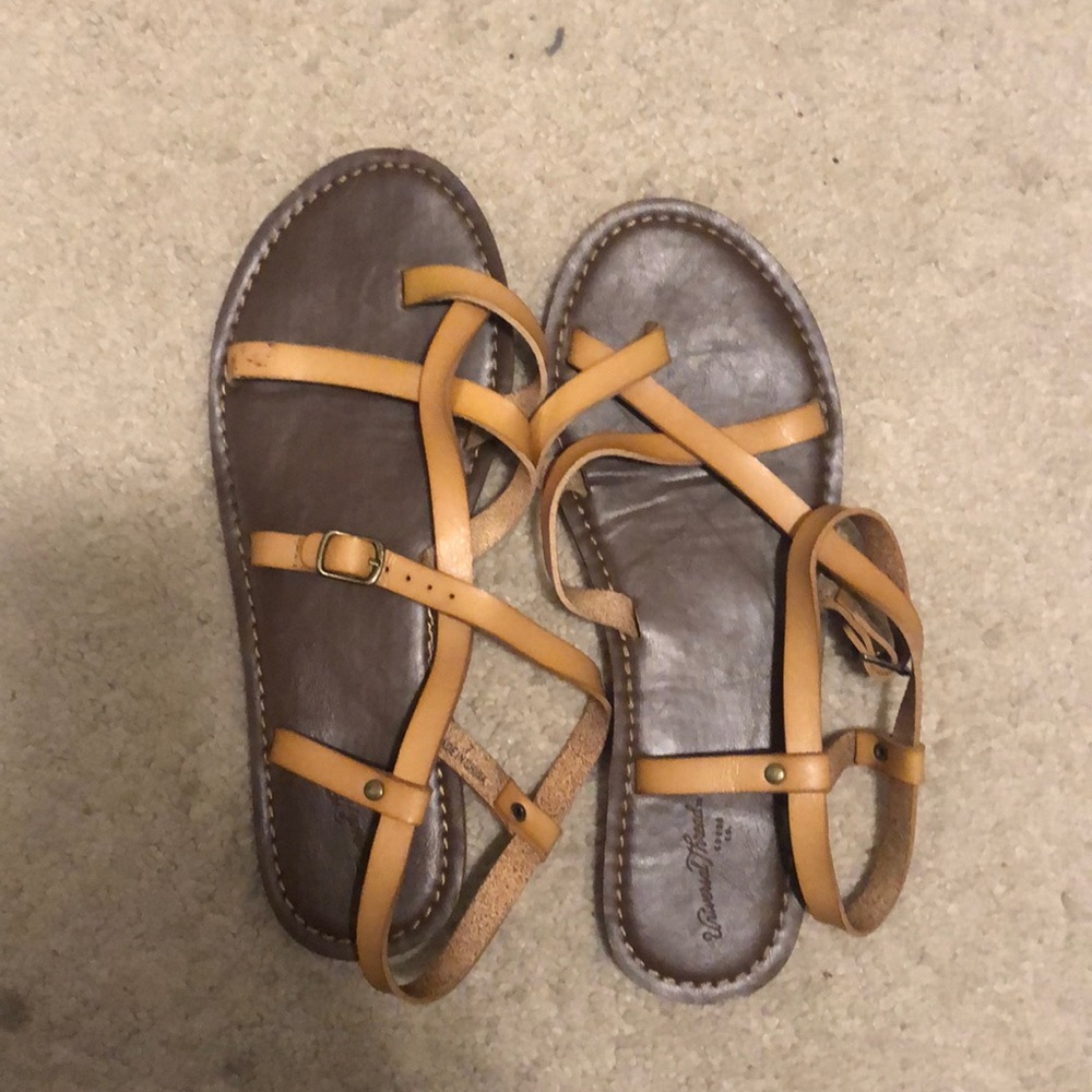 peach sandal